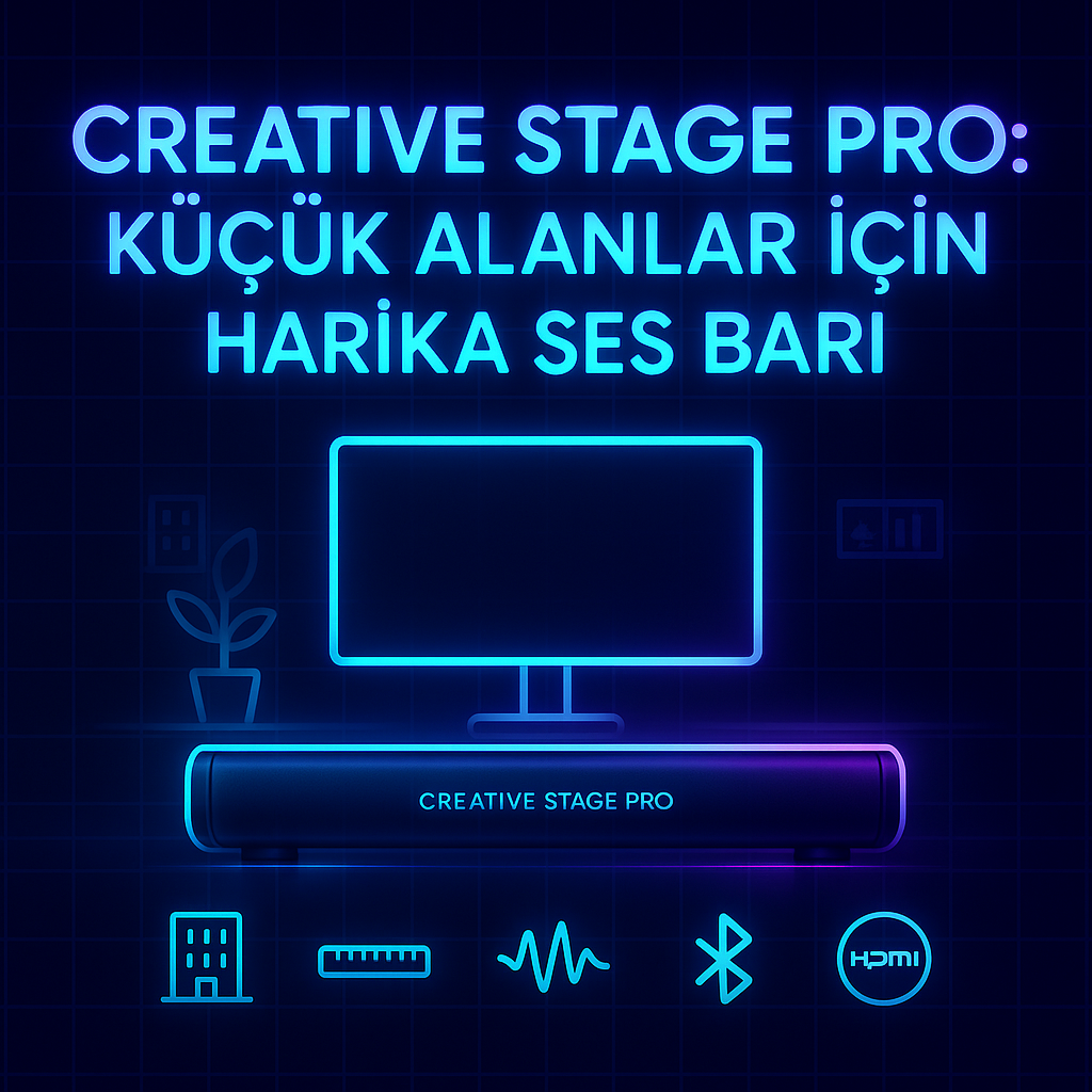 Creative Stage Pro: Küçük Alanlar İçin Harika Ses Barı
