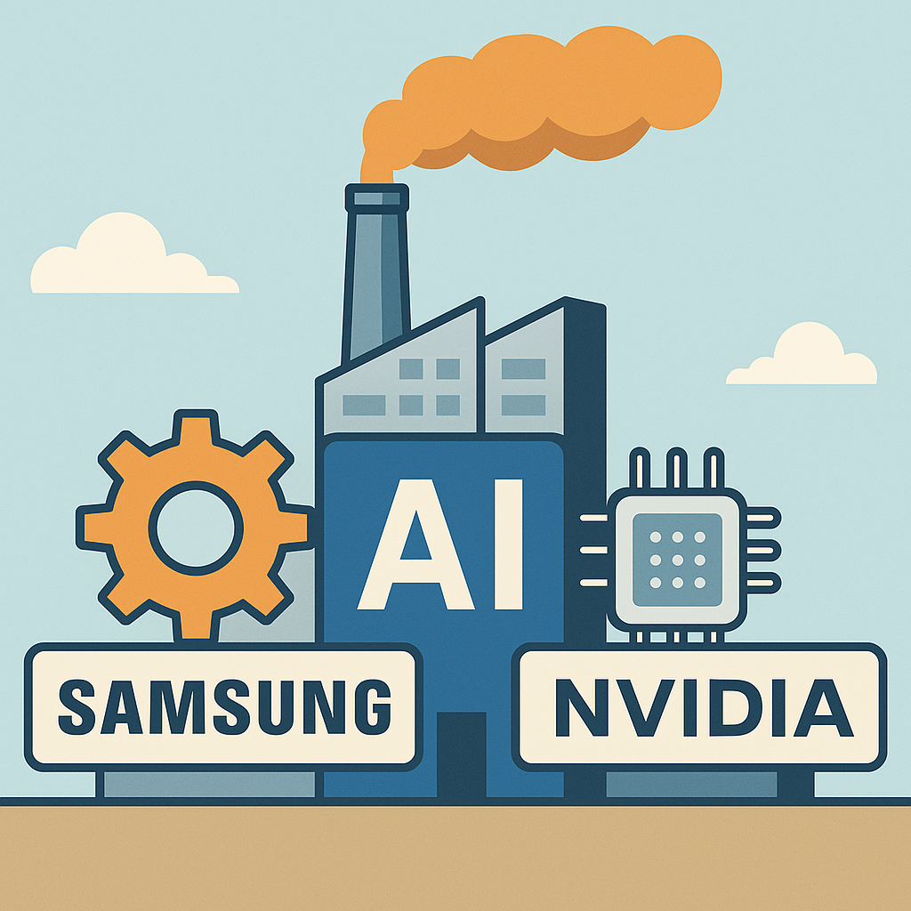 Samsung NVIDIA AI fabrikası ile potansiyeli artıracak Samsung NVIDIA AI fabrikası ile potansiyeli artıracak