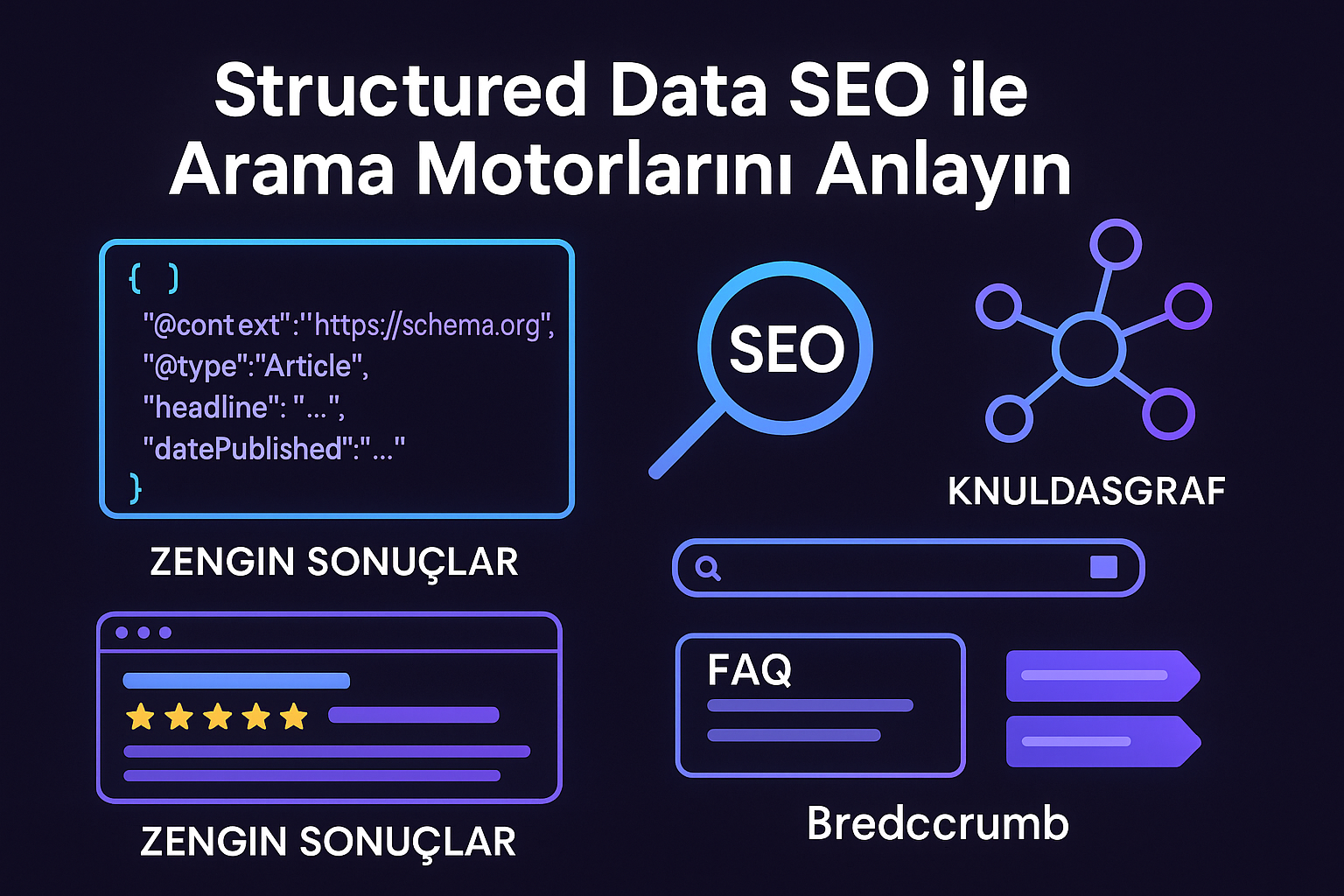 Structured data SEO ile arama motorlarını anlayın Structured data SEO ile arama motorlarını anlayın
