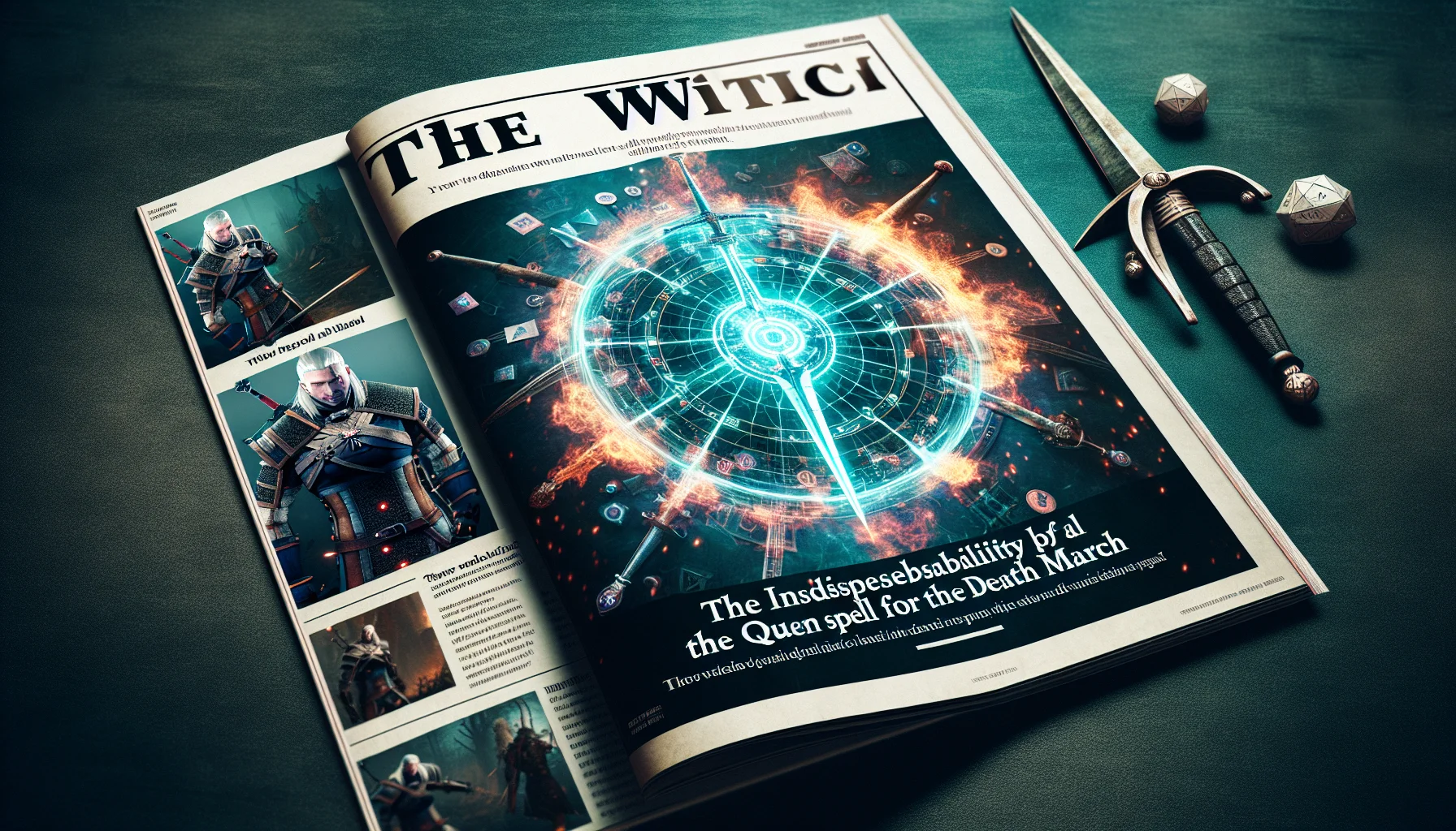 Witcher 3 Quen büyüsü: Ölüm Yürüyüşü için vazgeçilmez Witcher 3 Quen büyüsü: Ölüm Yürüyüşü için vazgeçilmez